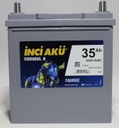 Inci Aku Formula Asia 35 Ah 300 A 1/3 L+