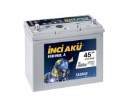 Inci Aku Formula Asia 45 Ah 400 A 0/3 L+ тон.клемма+переходники