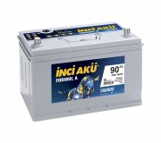 Inci Aku Formula Asia 90 Ah 750 A 0/1 R+