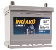 Inci Maxima Asia 55 Ah 500 R+ (GORILLA)