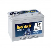 Inci Maxima Asia 80 Ah 650 A L+ (GORILLA)