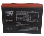 Moto OUTDO GEL 6-DZM-35 (12V 35A)