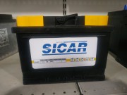 Sicar 60 Ah 540 A R+ низкий