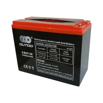 Moto OUTDO GEL 6-DZM-38 (12V 38A)