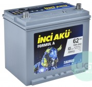 Inci Aku Formula Asia 62 Ah 540 A 1/1 R+