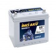 Inci Maxima Asia 68 Ah 600 A 0/1 R+ (GORILLA)