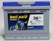 Inci Aku Formula 36 Ah 300 A 0/1 R+