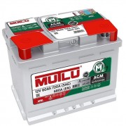 Mutlu AGM 60 Ah 720 R+