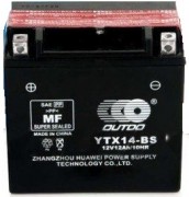 Moto OUTDO 12v 12A (UTX14-BS) AGM