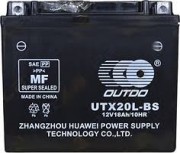 Moto OUTDO 12v 18A (UTX20L-BS) AGM