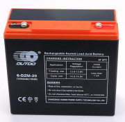 Moto OUTDO GEL 6-DZM-20 (12V 20A)